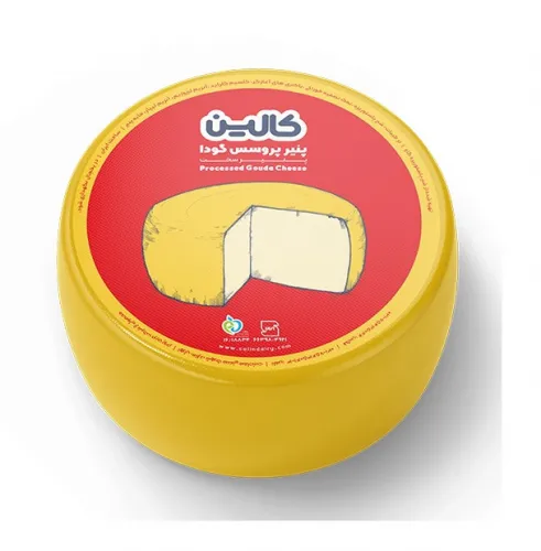 پنیر چدار طبیعی قرص 10 کیلوگرم کالین